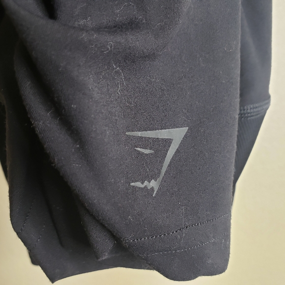 Gymshark Whitney Simmons Butt Scrunch Rib Waist Black Leggings - Picture 10 of 10